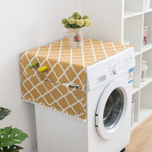 Load image into Gallery viewer, Refrigerator Dust Cover with Pocket Dust Protector Washing Machine Dust Cover Kitchen Bathroom Storage Organizer Bag Hanging Bag
