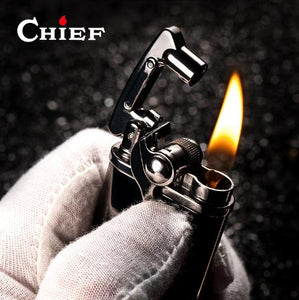Lighter Gasoline Kerosene Flint Petrol Vintage Cigarette Lighter Oil Petrol Refillable