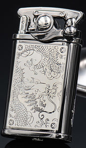 Lighter Gasoline Kerosene Flint Petrol Vintage Cigarette Lighter Oil Petrol Refillable