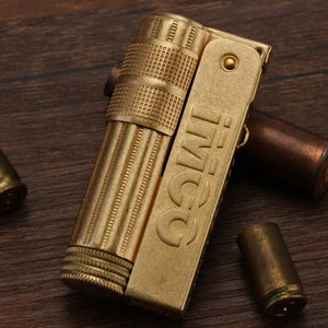 Lighter Gasoline Kerosene Flint Petrol Vintage Cigarette Lighter Oil Petrol Refillable